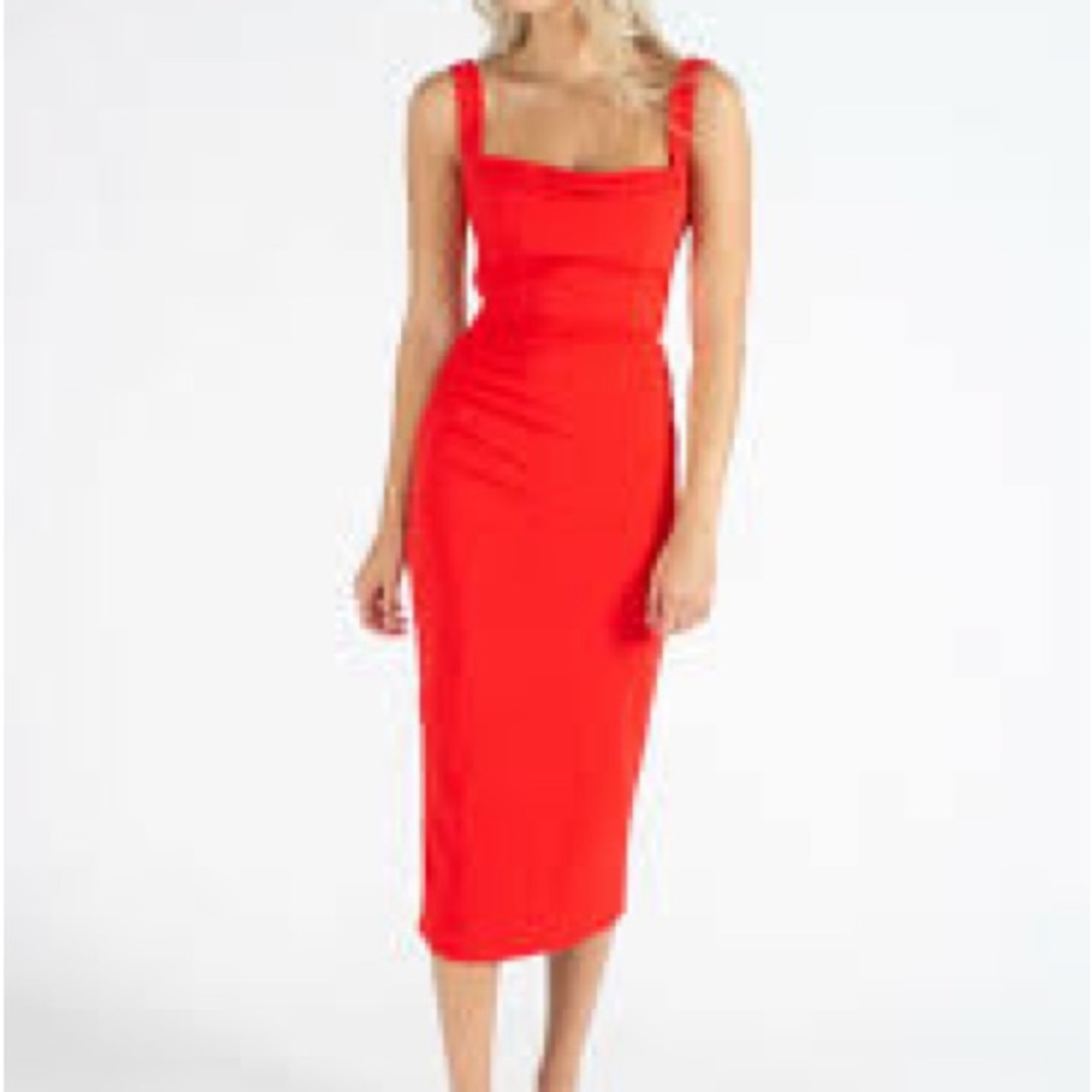 Red Designer Dress